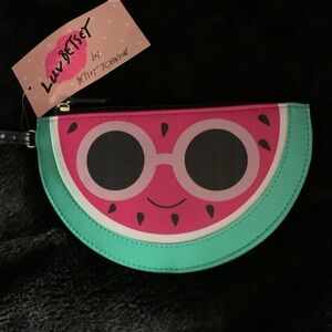 Betsy Johnson watermelon wristlet NWT